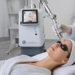 odos atjauninimas pikosekundiniu lazeriu